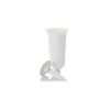 FORM PLASTIC Vaza Dama įsmeigiama į žemę D13cm/H32.7cm balta
