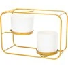 Lumarko HANGING FLOWERPOT METAL/CERAMIC TRRT018