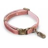 KARLIE CAT COLLAR VELURA Rožinis 20-30X1
