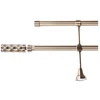Domoletti DOUBLE CURT RAIL SET D19 180 CM