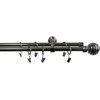 Domoletti DOUBLE CURTAIN RAIL SET 180CM D16