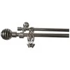 Domoletti DOUBLE CURTAIN RAIL SET 240CM D16