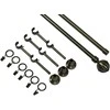 Domoletti DOUBLE CURTAIN RAIL SET F511887 180CM