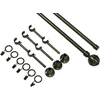 Domoletti DOUBLE CURTAIN RAIL SET F511887 180CM