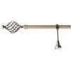 Domoletti SINGLE CURT RAIL SET. ANTIC B D19 300 CM
