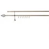 Domoletti DOUBLE CURT RAIL SET D19 180 CM