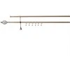 Domoletti DOUBLE CURT RAIL SET D19 180 CM