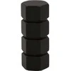 Karnizo antgalis DOMOLETTI CRAFT, juodas, Ø19 mm