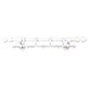Domoletti CORNICE METAL RAIL Baltas 3.0 D28 (1)