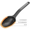 Šaukštas Fiskars 1027299, juoda sp./oranžinė sp.