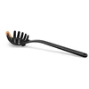 Šaukštas makaronams Fiskars 1027301, 37 cm, juoda sp./oranžinė sp.