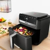Gruzdintuvė Air fryer Tefal EY866HE1. Juoda, 2020 W. 7,5 l