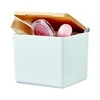 Kaste Tesa BABOO 40521-00000-00, balta, 10.2 cm x 11 cm x 12.2 cm