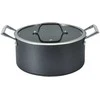 Puodas DOMOLETTI Juodas MODERN, 28 cm, 7 l