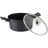 Puodas DOMOLETTI Pilkas METALLIC, 24 cm, 4,4 l