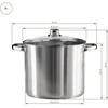 POT DOMOLETTI STOCK 24X20CM 9L CWKS00624