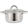 CASSEROLE WITH LID2.5L 18X10.5 DOMOLETTI