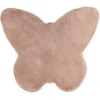 Domoletti FUR FAKE RABBIT 70X80CM Rožinis BUTTERFLY
