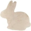 Domoletti FUR FAKE RABBIT 82X74CM Baltas RABBIT