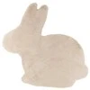 Domoletti FUR FAKE RABBIT 82X74CM Baltas RABBIT