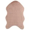 Domoletti FUR FAKE RABBIT 90X60CM Rožinis REGULAR