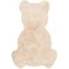 Domoletti FUR FAKE RABBIT 60X90CM TEDDY L.BROWN