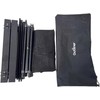 Kempingo stalas Outliner Kempingas, juodas, 120 cm x 55 cm x 50 cm