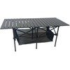 Kempingo stalas Outliner Kempingas, juodas, 120 cm x 55 cm x 50 cm