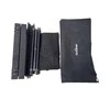Kempingo stalas Outliner Kempingas, juodas, 120 cm x 55 cm x 50 cm
