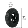 Karutis Truper 11777, juoda sp., 120 l