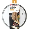 Ketler Keptuvės dangtis 20 cm su medžio imitacijos rankena