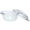 Ketler Karščiui atsparus stiklinis indas su dangteliu 2,5 l, 27x22x13 cm