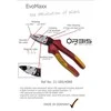 „Unbekannt Orbis Evomaxx 21-185/40RV C60 VDE“ šoniniai pjaustytuvai, 180 mm. Šoniniai pjaustytuvai – būtinas universalus panaudojimas; plona galvutė, skirta naudoti sunkiai prieinamose vietose, kampuoti, kalti, VDE; Plona galvutė, skirta naudoti sunkiai prieinamose vietose.