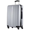 Kelioninis Lagaminas Slazenger, sidabro spalvos, 97 l, 68 x 41 x 21 cm