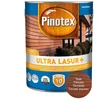 Koka impregnants Pinotex Ultra Lasur+. tīkkoka krāsa. 3 l