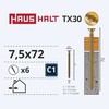 Haushalt Acer WINDOWS FRAME SCREW 7.5X72 6PCS