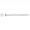 Forte Tools „Forte“ medžio drožlių plokštės SCR T15 3.5X50 Baltas ZN(200)