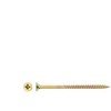 Grąžtas Haushalt Fischer CHIPBOARD SCREW 5.0X80/48 YLW ZP10PCS G2
