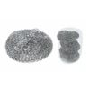 Lumarko Set of 5 stainless steel scouring pads. approx. Ø8cm