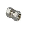 Kompresijas savienojums TDM Brass 1040, 26mm, misiņš/niķelis