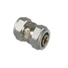 Kompresijas savienojums TDM Brass 1040, 26mm, misiņš/niķelis