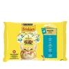 Konservai katėms "FRISKIES®" su žuvimi rinkinys, 4 x 85g