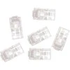 Kontaktinė šakutė Okko CAT5E 8P8C, RJ-45, skaidri, 6 vnt.