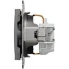 Lizdas Schneider Electric Asfora EPH2900171, įžemintas lizdas, IP20, juodas