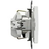 Lizdas Schneider Electric Sedna Design SDD111021, įžemintas lizdas, IP20, baltos spalvos.