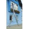 Kopėčios aliuminės VHR3x 7 pak. ilgis 3.99m ,3x1.9m, Elkop