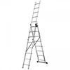 Kopėčios universalios 3x8 pakopos 2,27/5,12m, Ecomax