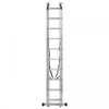Kopėčios universalios EMX 3x10 pakopos 2,83/6,80m, Ecomax