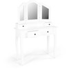 Standart TABLE ALIDA DRESS WHI W 4 DRAW 142X40X97