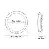 Kosmetinis veidrodis RIDDER MULAN S 0300320, LED